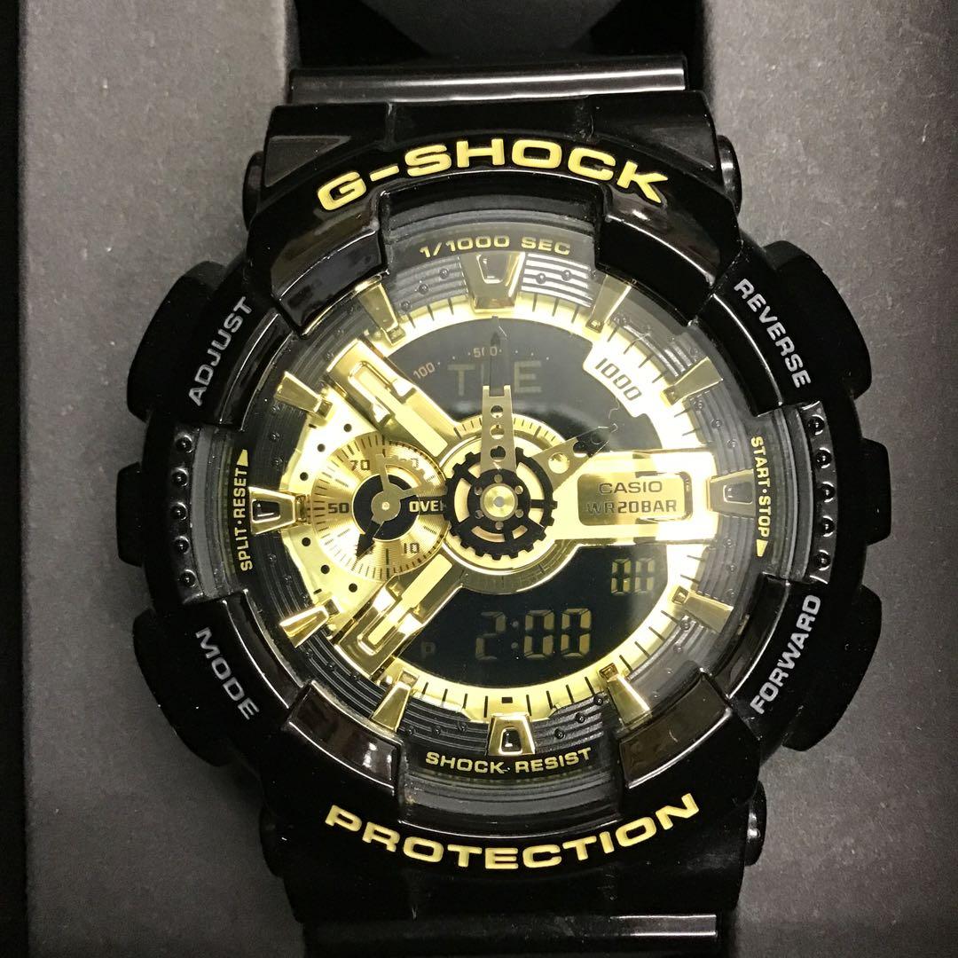 CASIO GA-110GB-1AIF Quartz Men's Watch — Japanese
