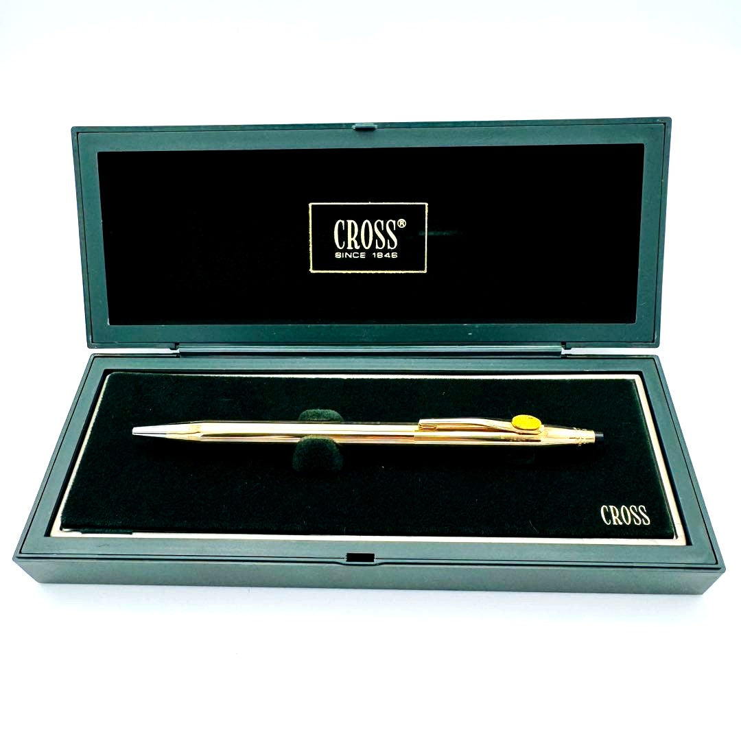 Cross Classic Century 14KT Gold Filled Ballpoint Pen Model TYCO with twist mechanism imported from Japan