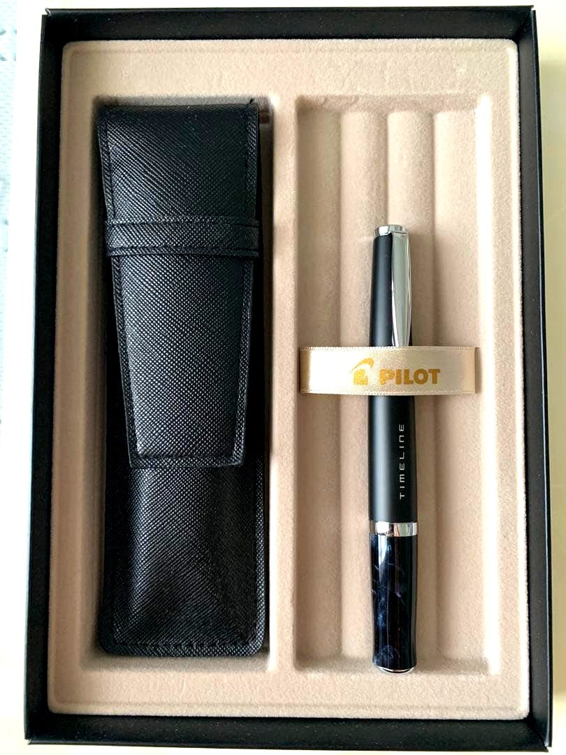 PILOT Timeline ballpoint pen in original box, unused condition with visible inserted number NO.892501