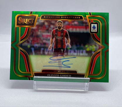 Jr Serie A Giroud Signed Card — Japanese