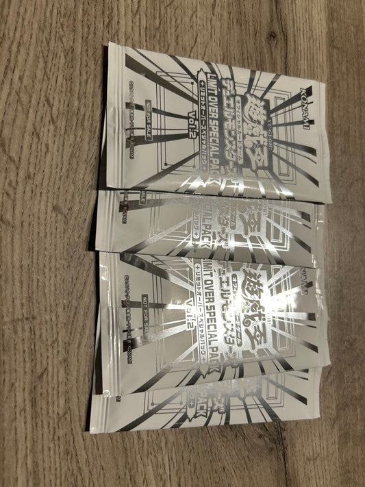 Yu-Gi-Oh Yu-Gi-Oh! Limit Over Collection Rivals Promo Unopened 4 Packs Pack — Japanese