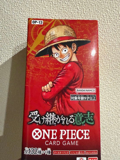 One Piece One Piece Card Game: The Will of the New Generation Box — OP-13 — Japanese