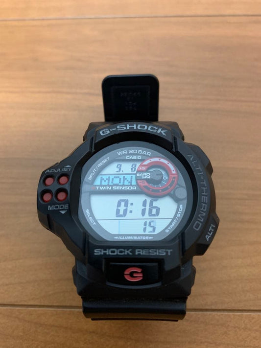 CASIO G-SHOCK TWIN SENSOR Digital Men's Watch — Japanese