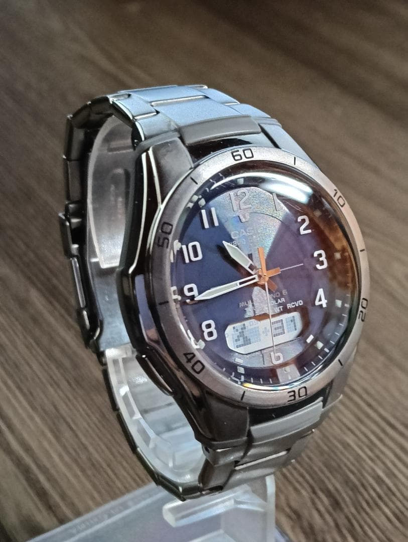 CASIO WVA-M640 Solar Men's Watch — Japanese