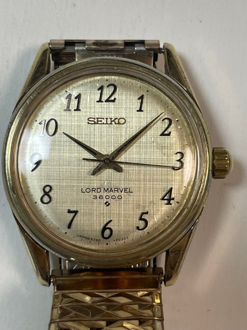 SEIKO ロードマーベル 36000 Manual Men's Watch — Japanese