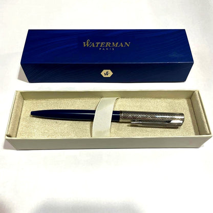 New Waterman ballpoint pen with sleek design and classic black finish