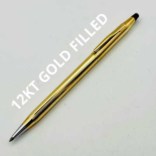 Cross Kuro Classic Century 1/20 12KT Gold Filled gold plated ballpoint pen with smooth ink flow