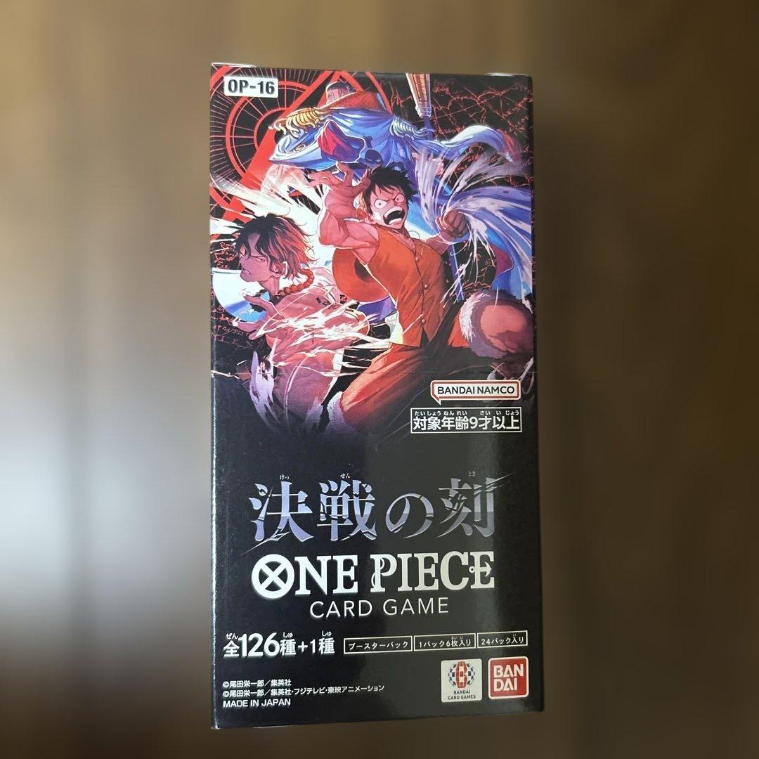 One Piece One Piece Card Game Battle of the Decisive Moment Box — OP-16 — Japanese