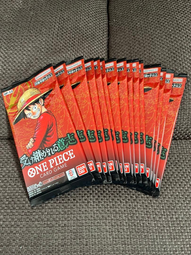 One Piece One Piece Card Game: The Will Passed Down Pack P — OP-13 — Japanese