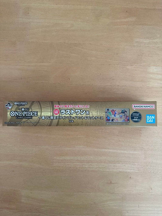 One Piece One Piece Last One Limited Design Playmat & Mat Case 1 Copy Box — Japanese