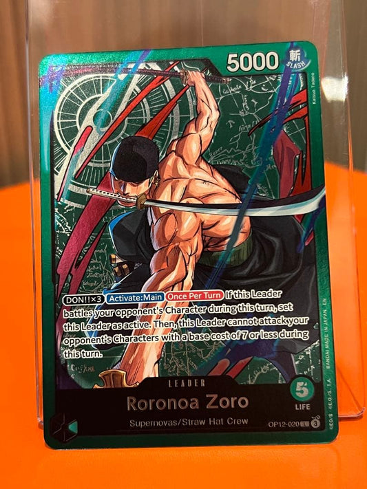 One Piece Roronoa Zoro L — OP12-020 — Japanese