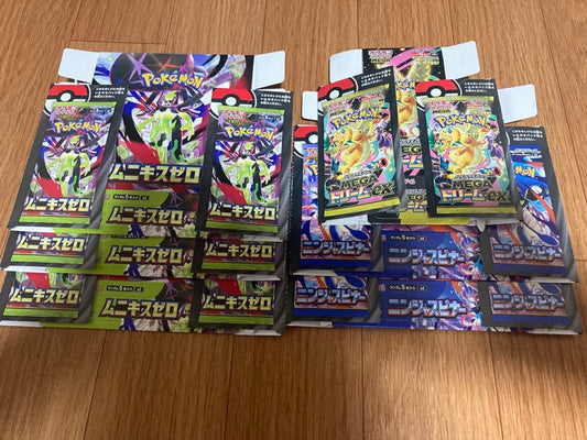 Pokemon Pokémon Card Ninja Spinner Munikiss Zero Mega Dream ex Empty Box Set Box — Japanese
