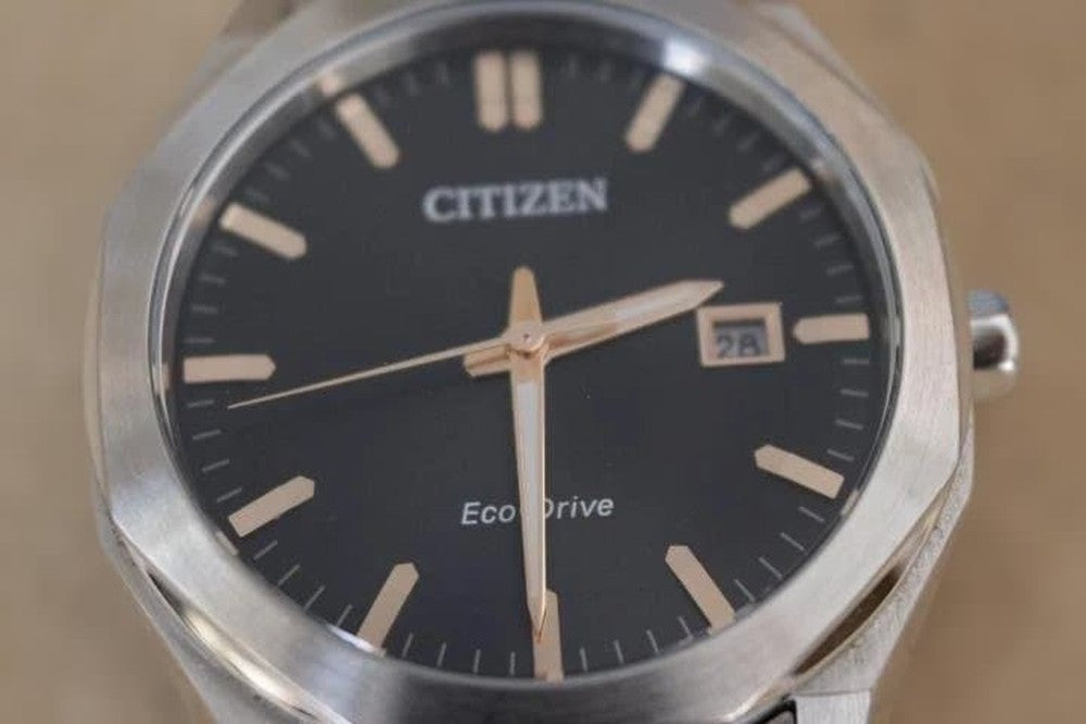 Citizen E168-0BD0 Solar Men's Watch — Japanese