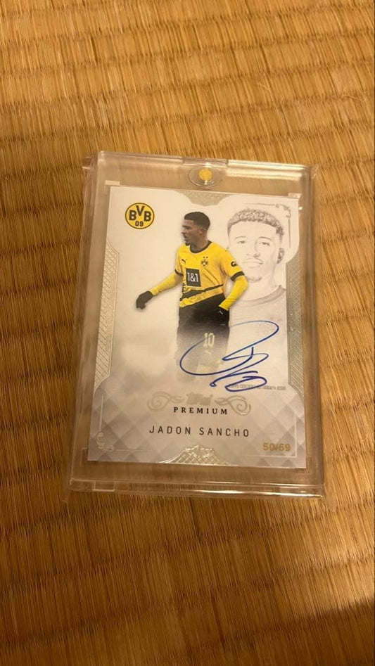 Price without discount Topps Premium JADON SANCHO Auto — Japanese