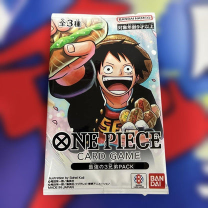 One Piece One Piece Card Game: The Strongest Three Brothers Pack Pack — Japanese