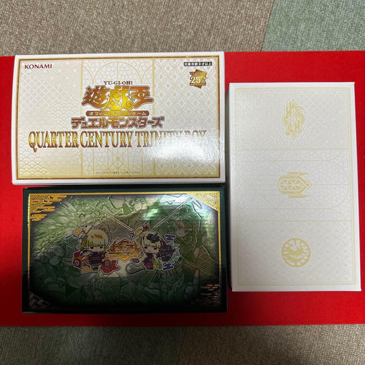 Yu-Gi-Oh Yu-Gi-Oh! QUARTERCENTURY TRINITY BOX PUNK Box — Japanese