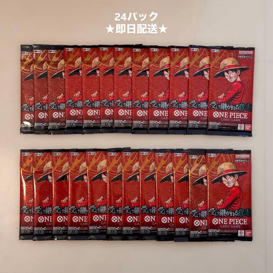 One Piece One Piece Card - The Will That Is Passed On Pack — Japanese
