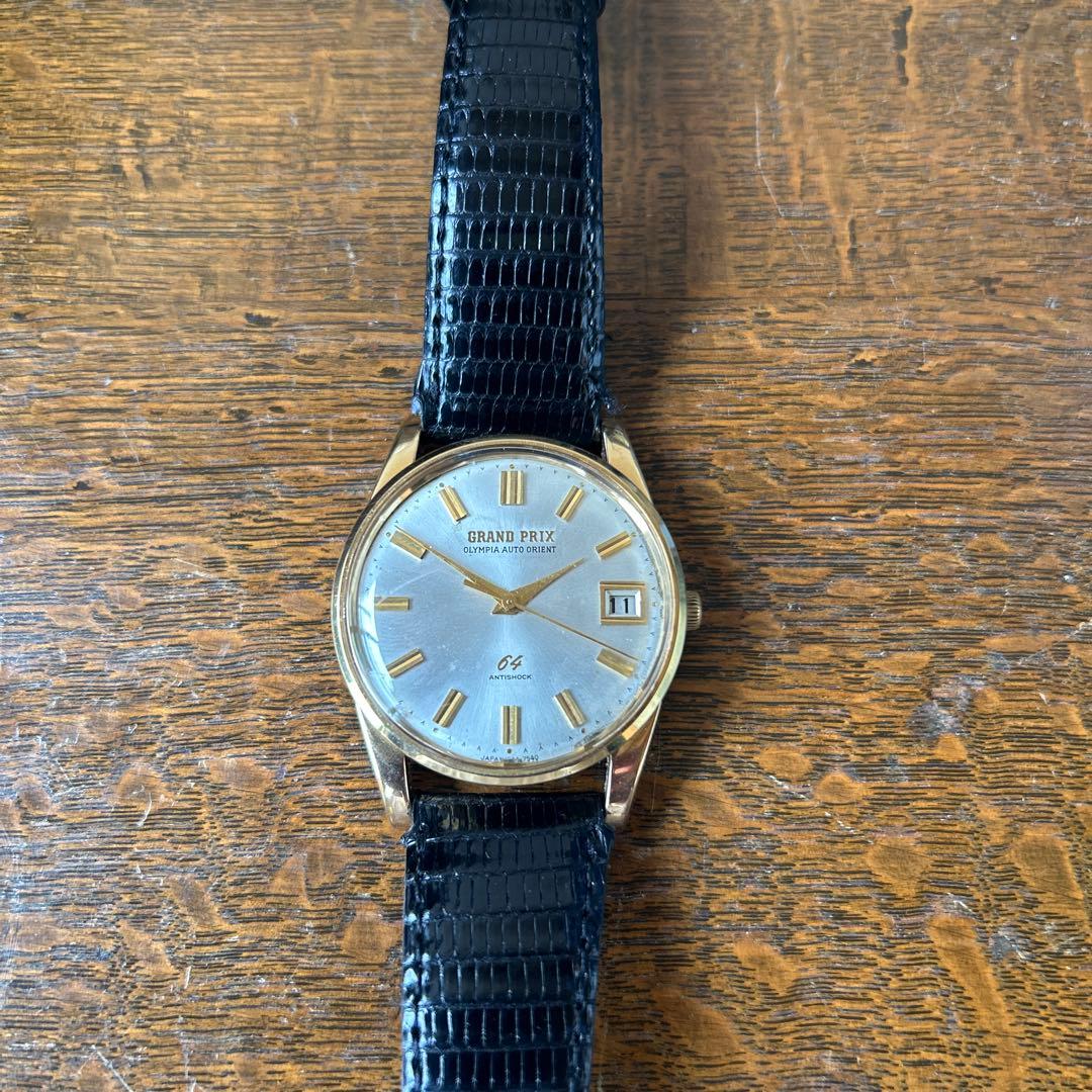 ORIENT オリエントグランプリ64 オリンピアオート Automatic Men's Watch — Japanese
