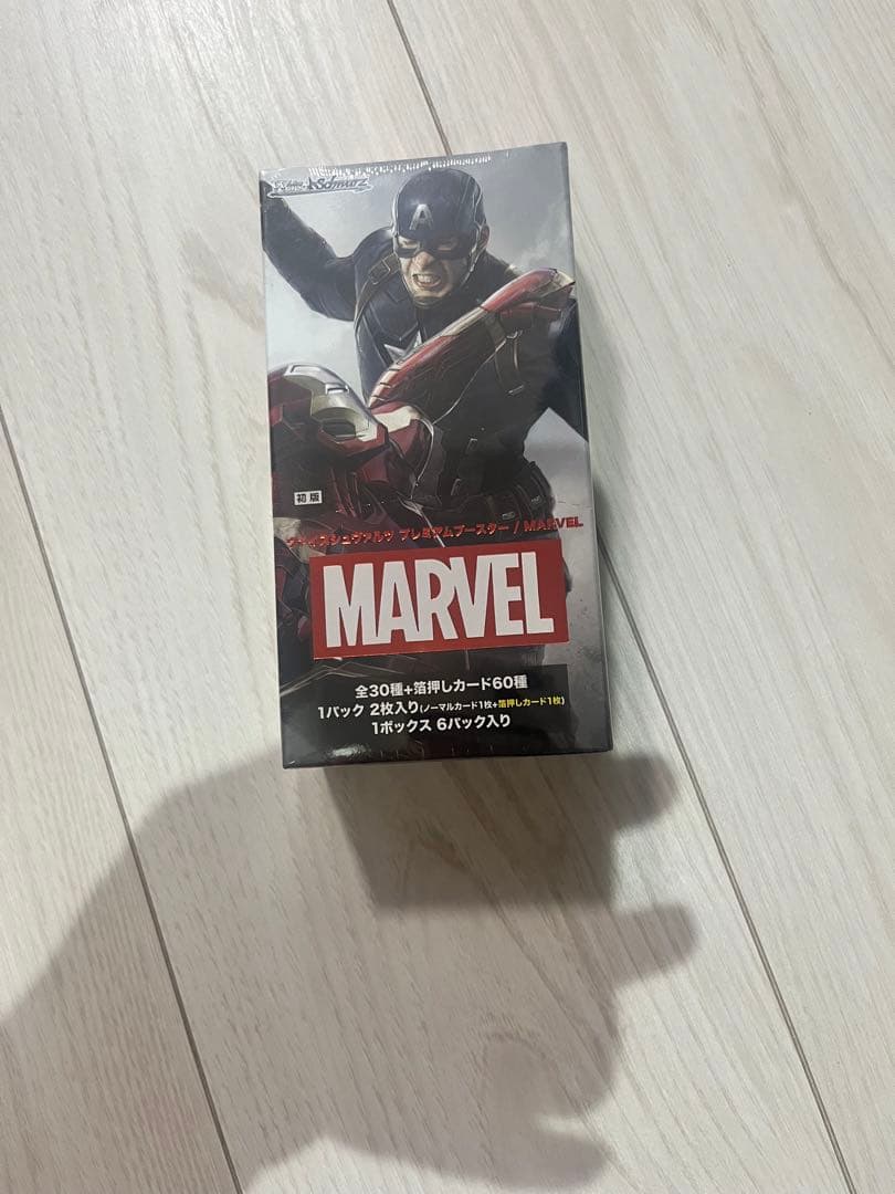 Weiss Schwarz Weiβ-Schwarz Premier Booster Marvel Box Box — Japanese