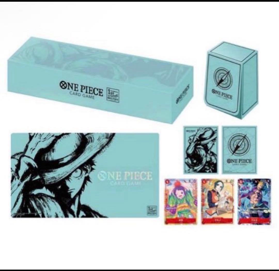 One Piece ONE PIECE CARD GAME 1st ANNIVERSARY SET Box — Japanese