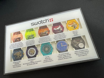 swatch 製造工程ディスプレイボックス Men's — Japanese