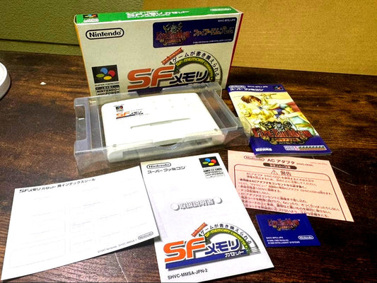 Fire Emblem Thracia 776 for Super Famicom with box and instruction manual
