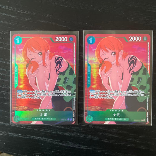 One Piece Nami — EB02-017 — Japanese