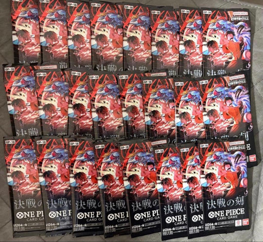 One Piece One Piece Card Game: Clash of the Decisive Battle Pack 24 Pack Bundle Pack L — Japanese