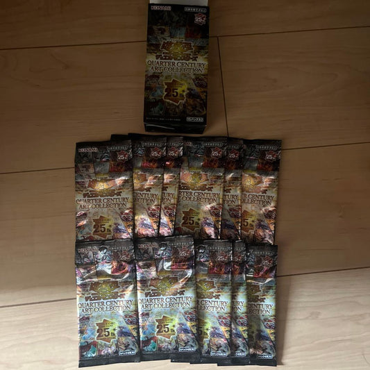 Yu-Gi-Oh Yu-Gi-Oh! QUARTER CENTURY ART COLLECTION 11 Packs Pack — Japanese