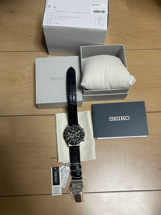SEIKO SBTR021 Quartz Men's Watch — Japanese