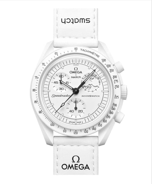 swatch MOONSWATCH-SNIPE-OMEGA Quartz Men's — Japanese