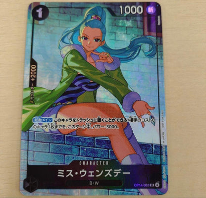 One Piece One Piece Card Game Miss Wednesday Matching Battle Promo Parallel — Japanese