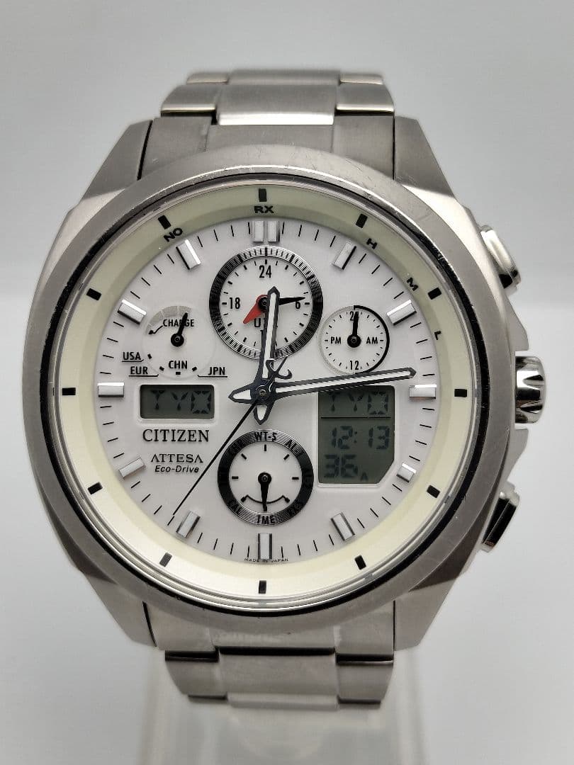 Citizen CB3194-84A Solar Men's Watch — Japanese