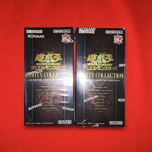Yu-Gi-Oh Yu-Gi-Oh! 25th Anniversary Rare Collection 2BOX Shrink-wrapped Box — Japanese