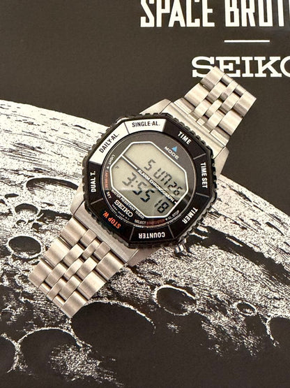 SEIKO N.MUTTA Digital Men's Watch — Japanese