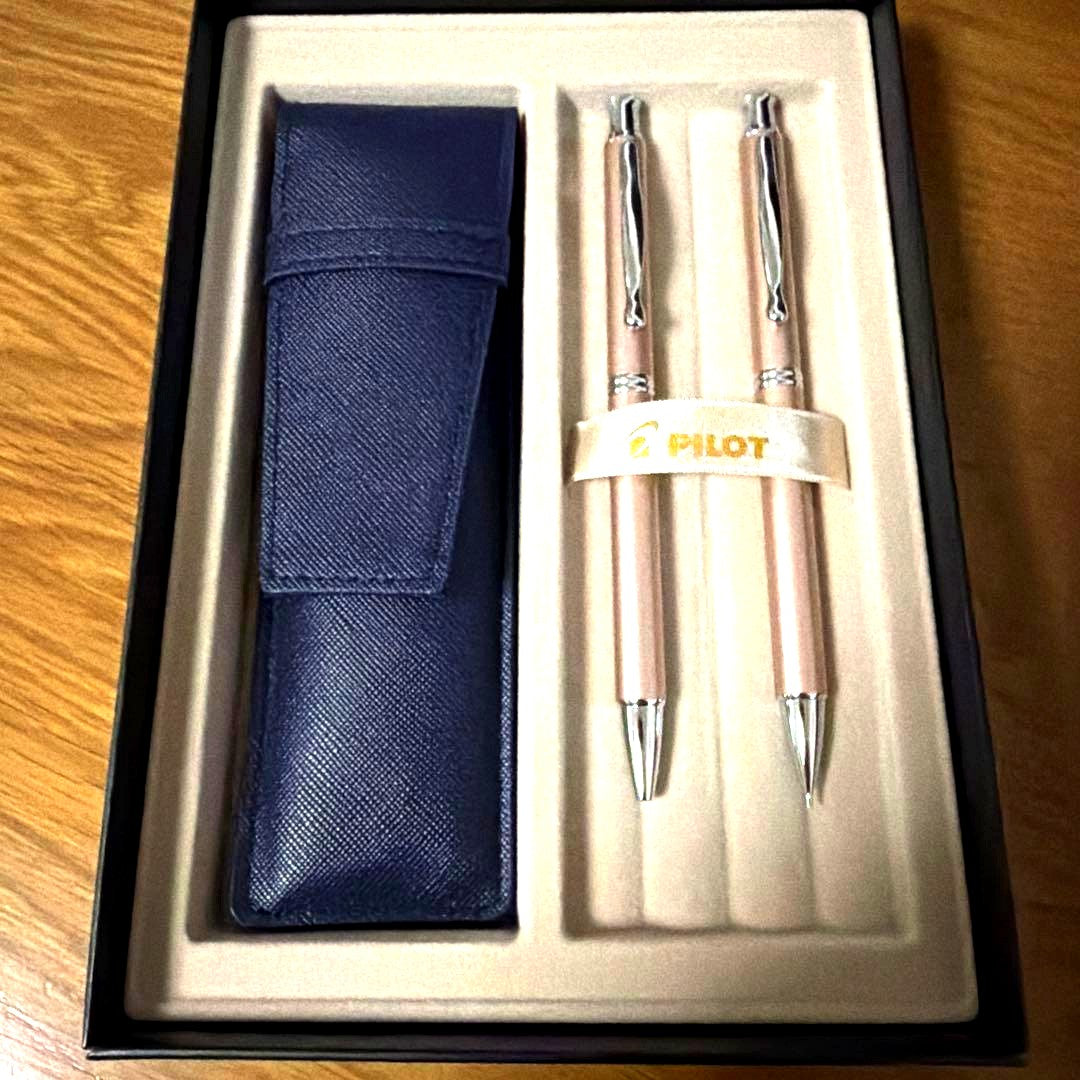 Discontinued Pilot Capless Cavali oil-based ballpoint pen and mechanical pencil set