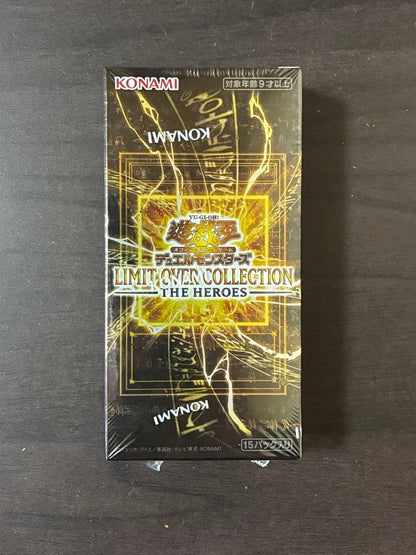 Yu-Gi-Oh Yu-Gi-Oh! Limit Over Collection Heroes Sealed Box Box — Japanese
