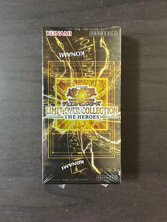 Yu-Gi-Oh Yu-Gi-Oh! Limit Over Collection Heroes Sealed Box Box — Japanese