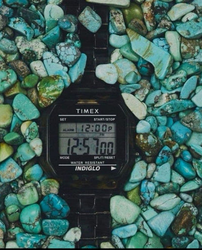TIMEX NEEDLES × TIMEX × BEAMS BOY Digital Men's Watch — Japanese