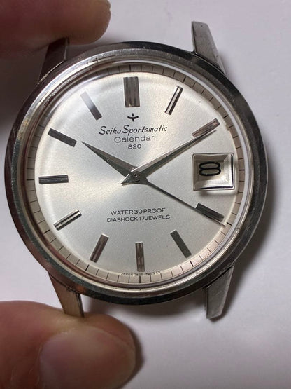 SEIKO Sportsmatic 820 Automatic Men's Watch — Japanese