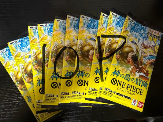 One Piece One Piece Card Game: Adventure on the Island of Gods Pack P — OP-15 — Japanese