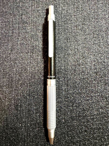 PILOT Automac sharp pencil body in black color with silver metallic roulette design