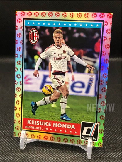 Keisuke Honda 49 Pieces Limited 2015 Milan Panini Donruss Redball — Japanese
