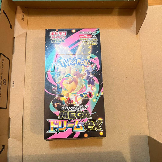 Pokemon Pokémon Card Game MEGA Dream ex 1BOX Shrink No Peel Box — M High Class Pack MEGA Dream ex — Japanese