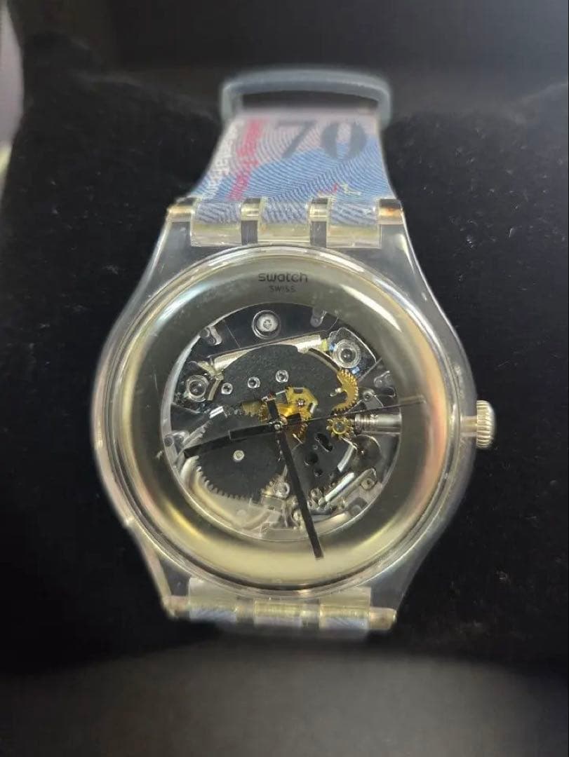 swatch Skeleton Quartz Memorabilia Men's — Japanese
