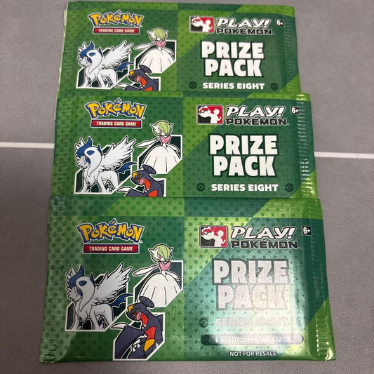 Pokemon Pokémon Card Prize Pack Series Eight 3 Pack ① Pack — Japanese