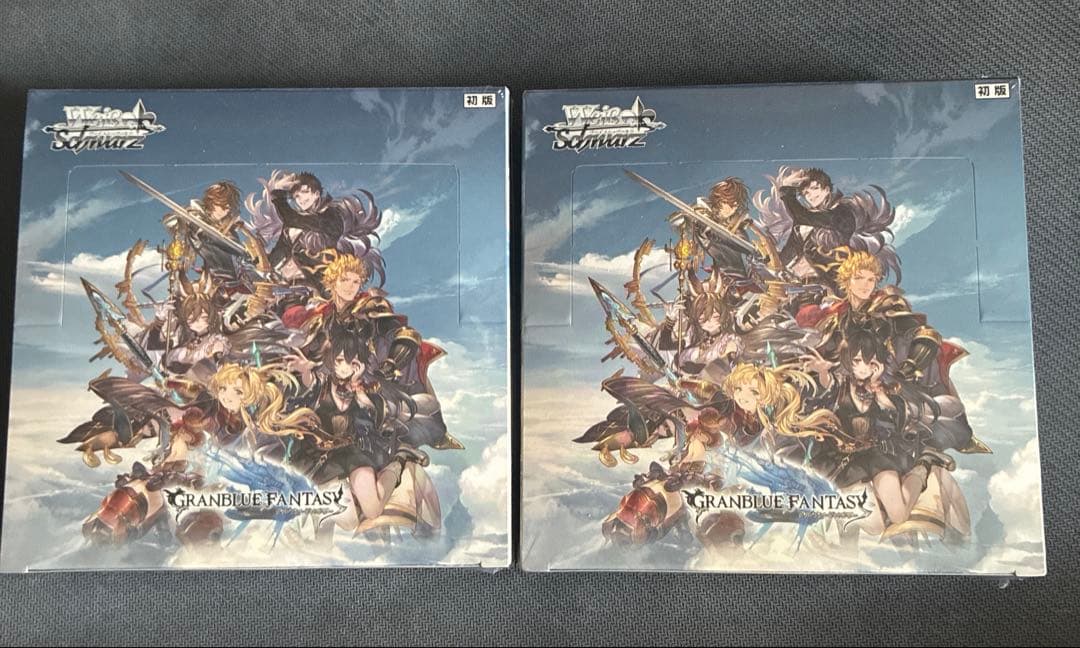 Weiss Schwarz Granblue Fantasy Weiß Schwarz Booster Granblue Fantasy Box — Japanese