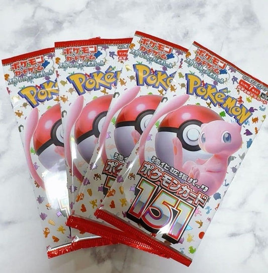 Pokemon Pokémon Card 151 Balla Pack 4p Pack — Japanese