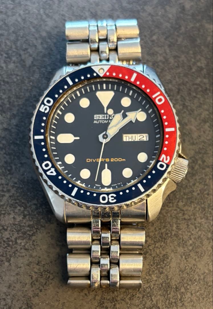 SEIKO SKX009J Automatic Men's Watch — Japanese