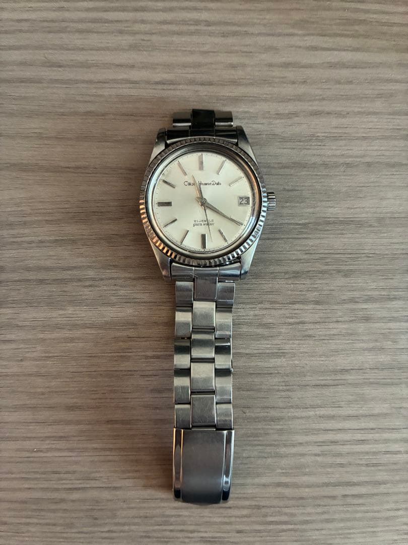 Citizen Homer Yamasakiパン裏蓋 Manual Men's Watch — Japanese